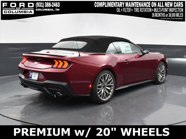 new 2025 Ford Mustang car, priced at $43,585