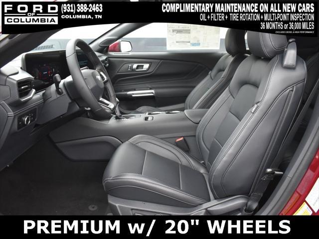 new 2025 Ford Mustang car, priced at $43,585