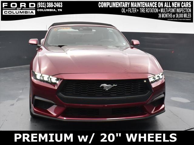 new 2025 Ford Mustang car, priced at $43,585