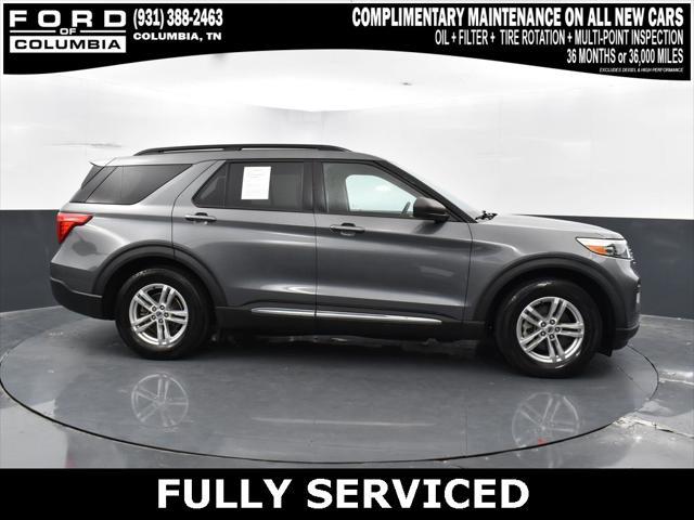 used 2021 Ford Explorer car, priced at $28,682
