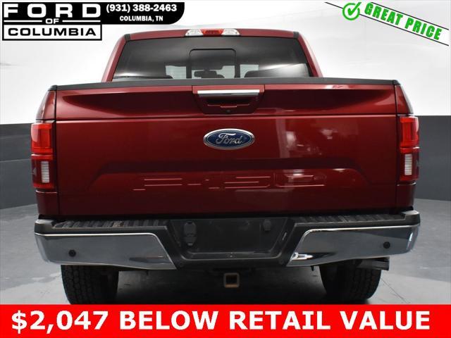 used 2018 Ford F-150 car, priced at $29,742