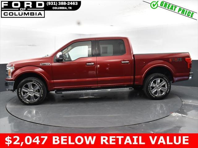 used 2018 Ford F-150 car, priced at $29,742