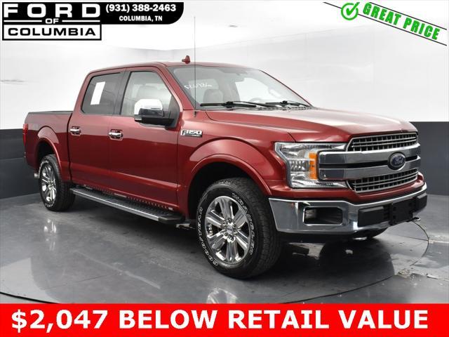 used 2018 Ford F-150 car, priced at $29,742