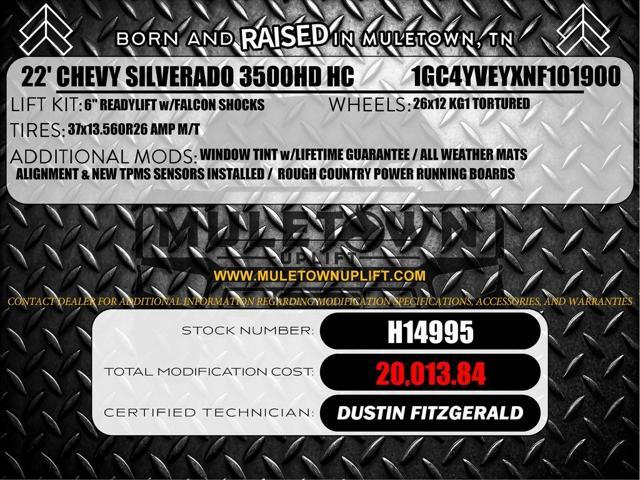 used 2022 Chevrolet Silverado 3500 car, priced at $86,758