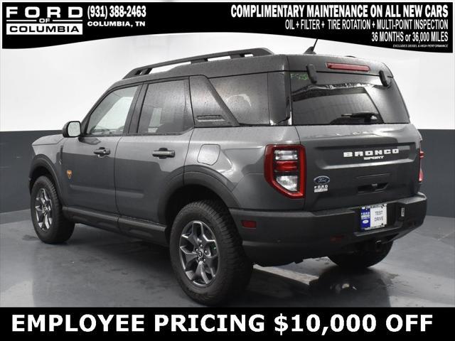 new 2024 Ford Bronco Sport car, priced at $35,615