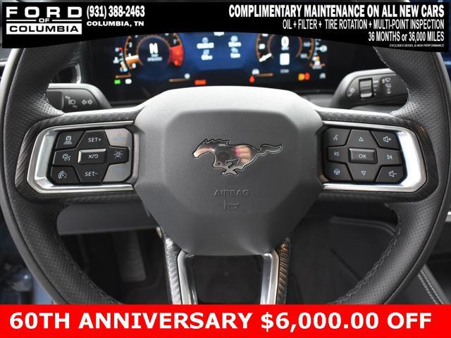 new 2025 Ford Mustang car, priced at $49,999