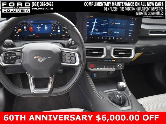 new 2025 Ford Mustang car, priced at $49,999
