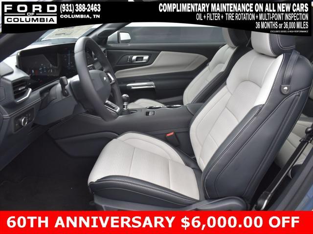 new 2025 Ford Mustang car, priced at $49,999