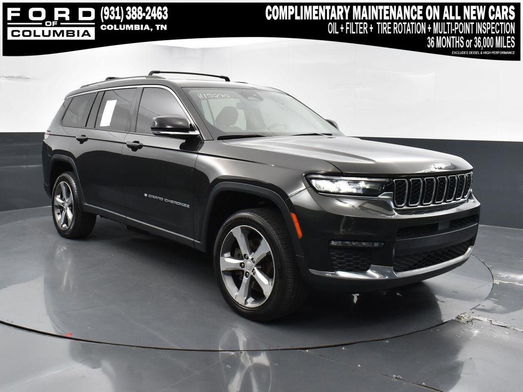 used 2022 Jeep Grand Cherokee L car, priced at $27,599