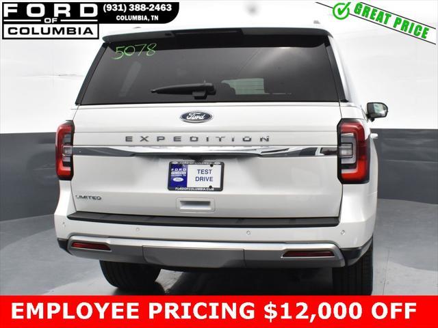 new 2024 Ford Expedition car, priced at $60,800