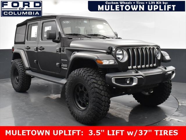 used 2020 Jeep Wrangler Unlimited car, priced at $26,044