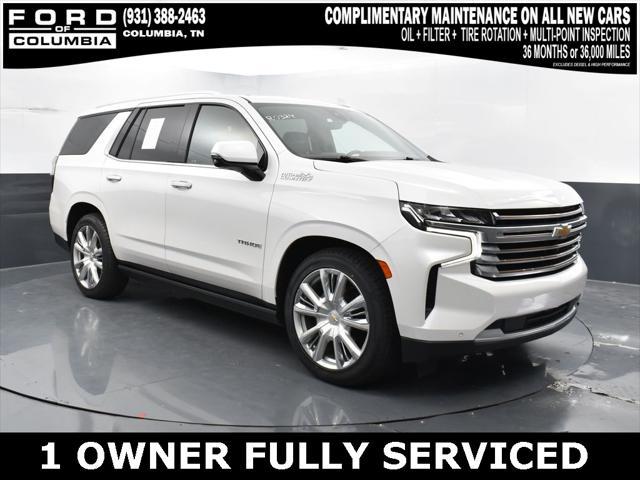 used 2021 Chevrolet Tahoe car, priced at $52,768