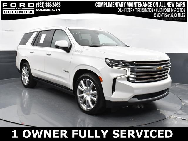 used 2021 Chevrolet Tahoe car, priced at $52,768
