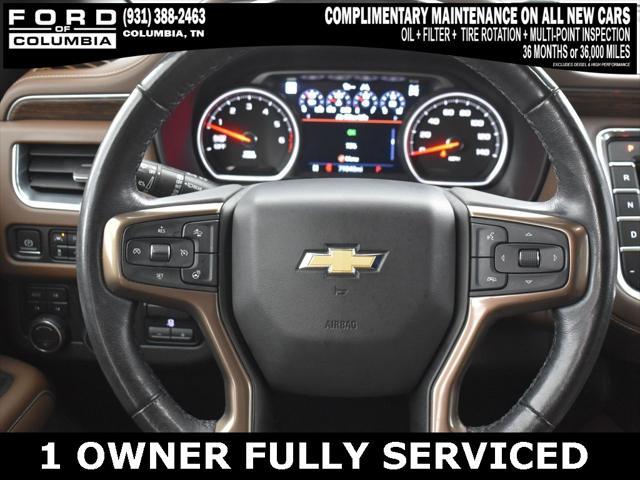 used 2021 Chevrolet Tahoe car, priced at $52,768