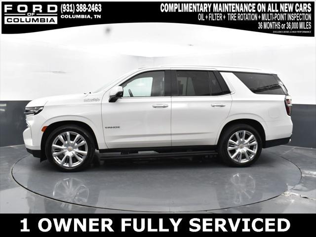 used 2021 Chevrolet Tahoe car, priced at $52,768