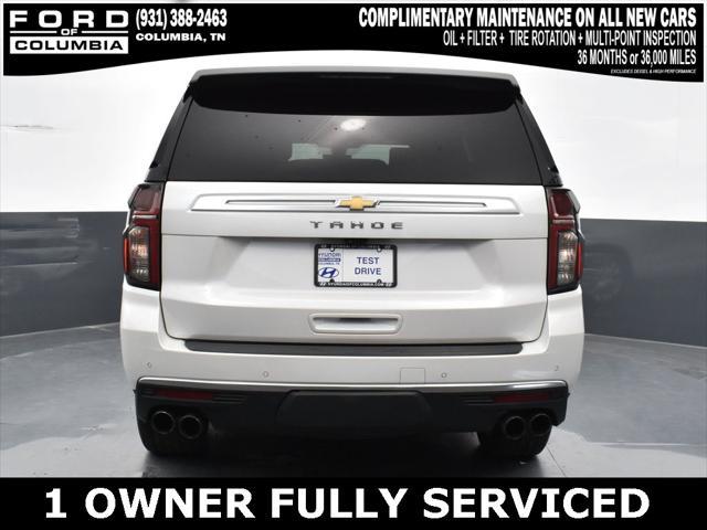 used 2021 Chevrolet Tahoe car, priced at $52,768