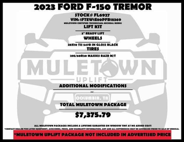 used 2023 Ford F-150 car, priced at $55,400