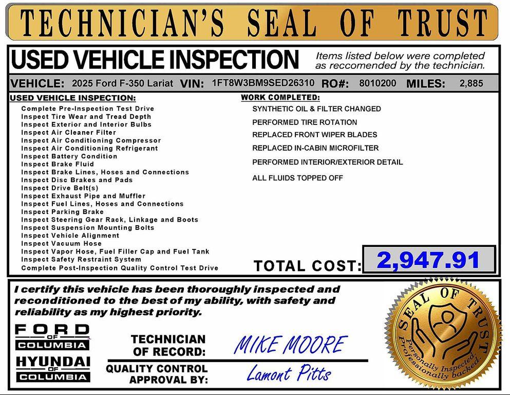 used 2025 Ford F-350 car, priced at $78,896