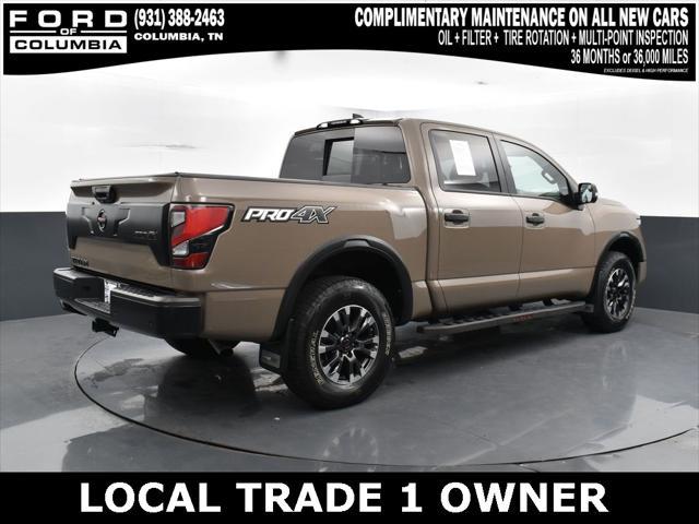 used 2022 Nissan Titan car, priced at $40,967