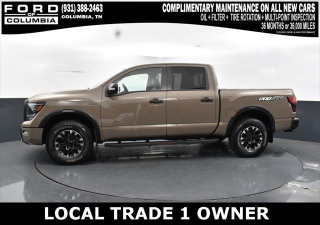 used 2022 Nissan Titan car, priced at $40,967