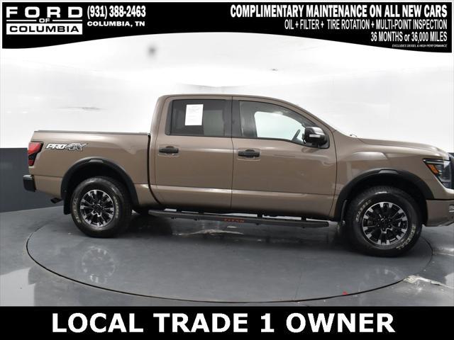 used 2022 Nissan Titan car, priced at $40,967