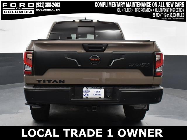 used 2022 Nissan Titan car, priced at $40,967