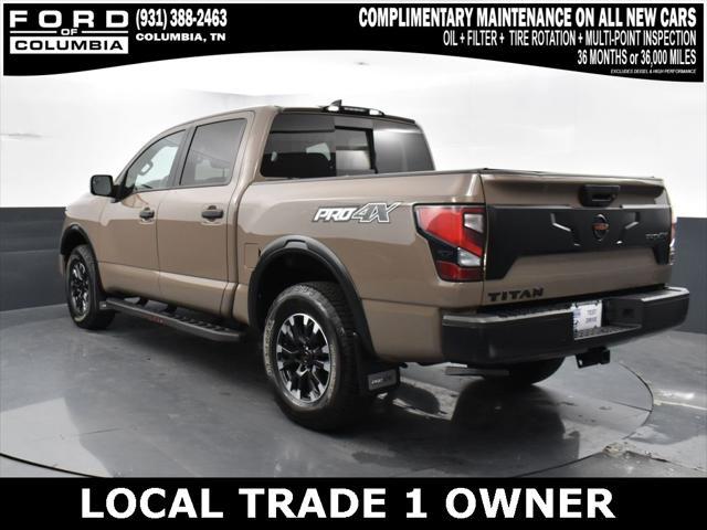 used 2022 Nissan Titan car, priced at $40,967