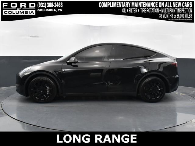 used 2021 Tesla Model Y car, priced at $25,623
