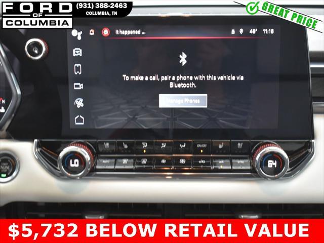 used 2023 GMC Canyon car, priced at $46,084