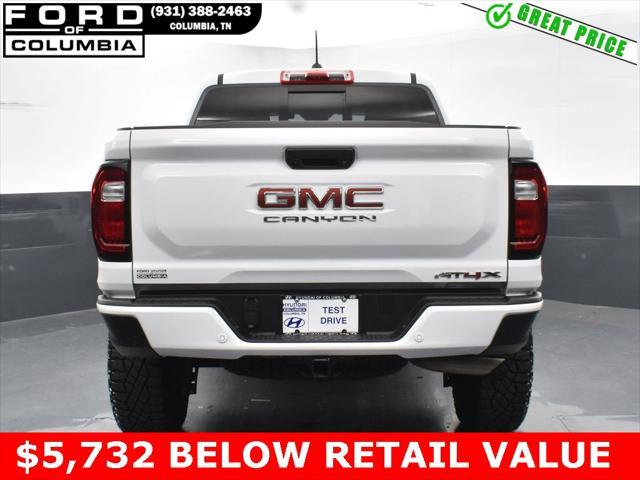 used 2023 GMC Canyon car, priced at $46,084