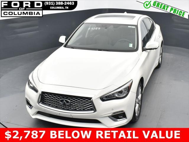 used 2021 INFINITI Q50 car, priced at $24,910