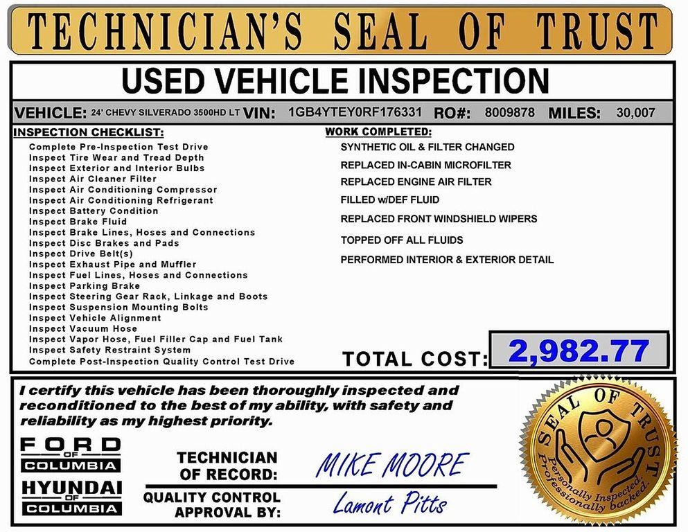 used 2024 Chevrolet Silverado 3500 car, priced at $54,989