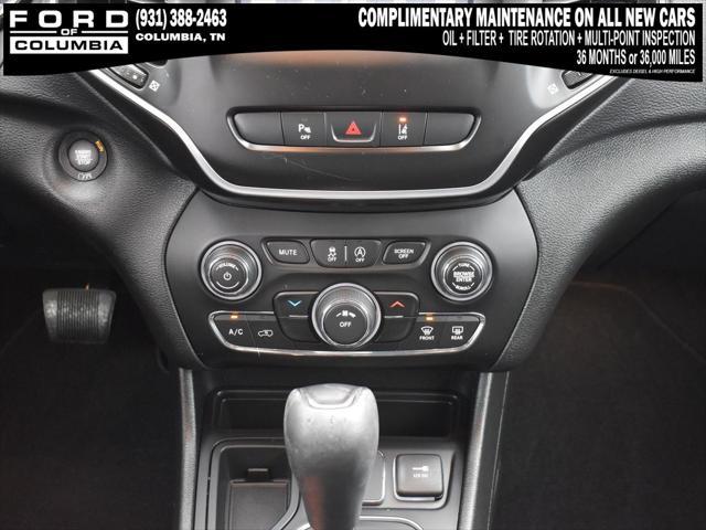 used 2021 Jeep Cherokee car, priced at $21,658
