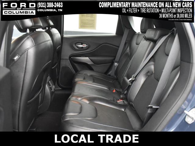 used 2021 Jeep Cherokee car, priced at $21,658