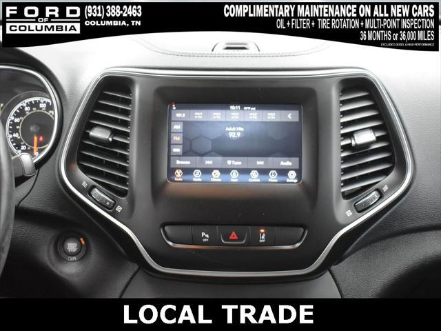 used 2021 Jeep Cherokee car, priced at $21,658