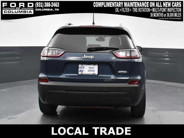 used 2021 Jeep Cherokee car, priced at $21,658