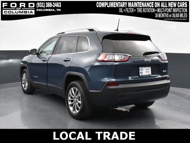 used 2021 Jeep Cherokee car, priced at $21,658