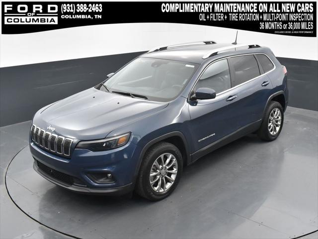 used 2021 Jeep Cherokee car, priced at $21,658