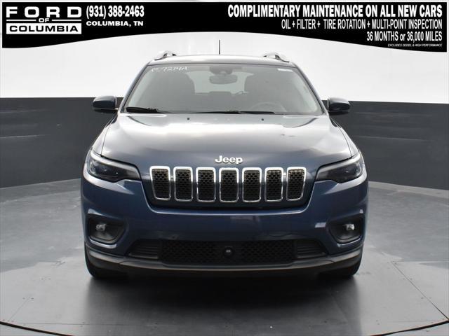 used 2021 Jeep Cherokee car, priced at $21,658
