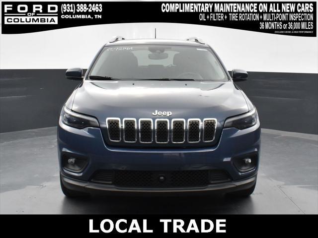 used 2021 Jeep Cherokee car, priced at $21,658