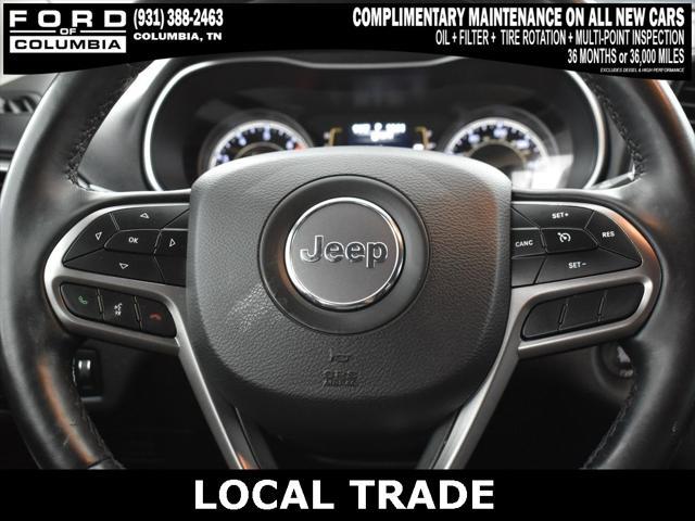 used 2021 Jeep Cherokee car, priced at $21,658