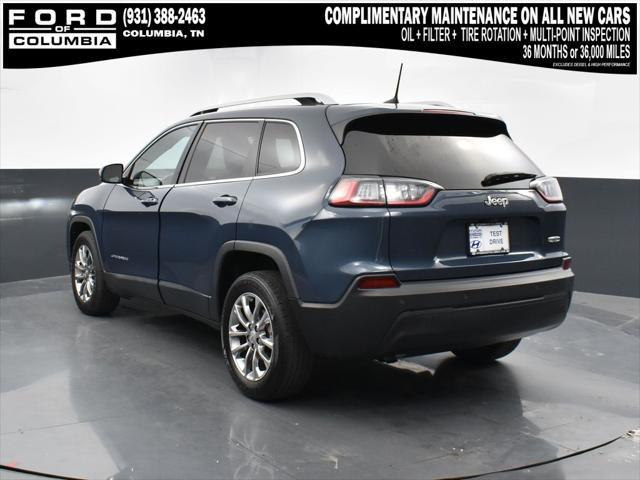 used 2021 Jeep Cherokee car, priced at $21,658