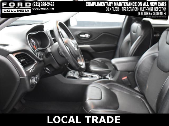used 2021 Jeep Cherokee car, priced at $21,658