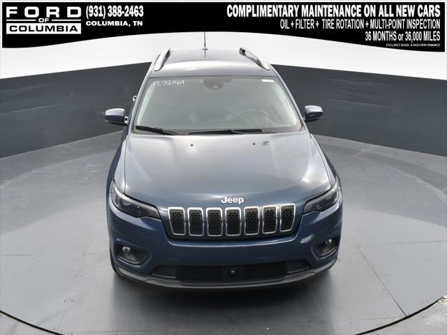 used 2021 Jeep Cherokee car, priced at $21,658
