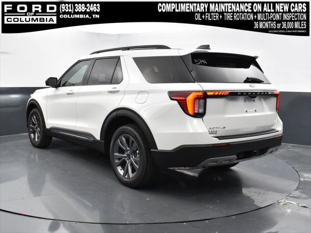 new 2025 Ford Explorer car, priced at $48,575