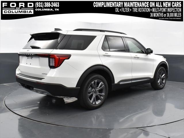new 2025 Ford Explorer car, priced at $48,575