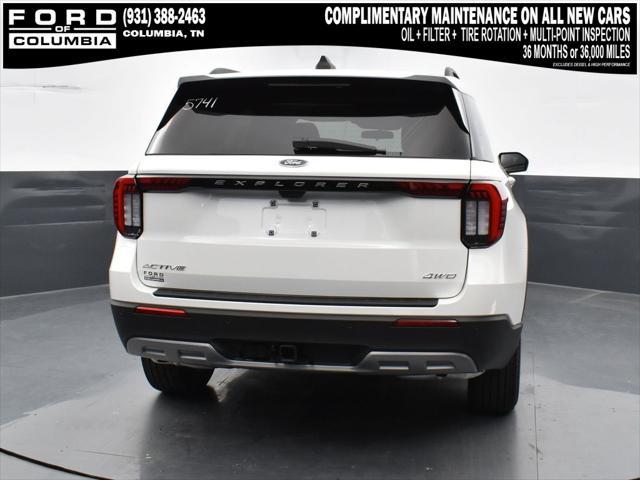 new 2025 Ford Explorer car, priced at $48,575
