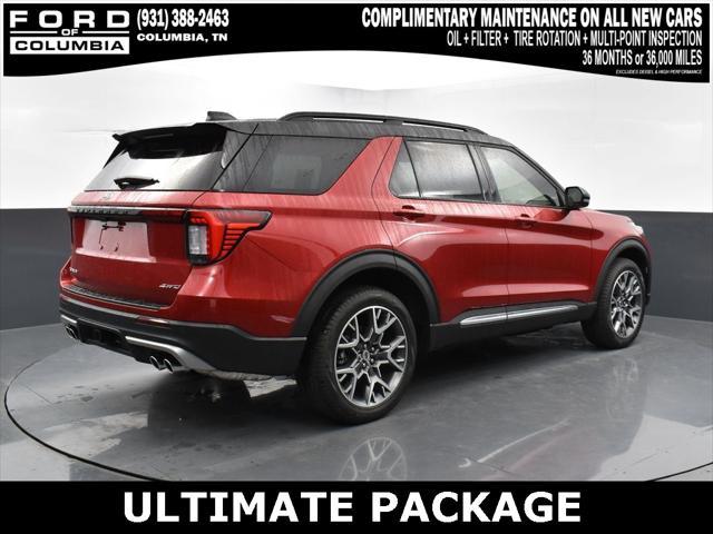 new 2025 Ford Explorer car, priced at $63,300