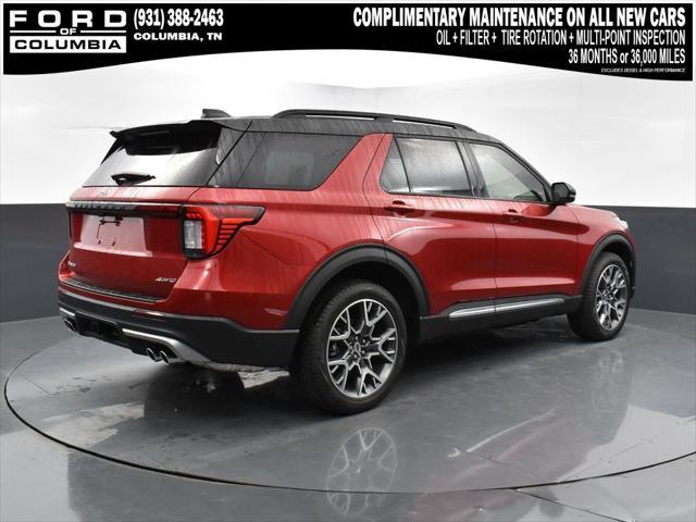 new 2025 Ford Explorer car, priced at $63,300