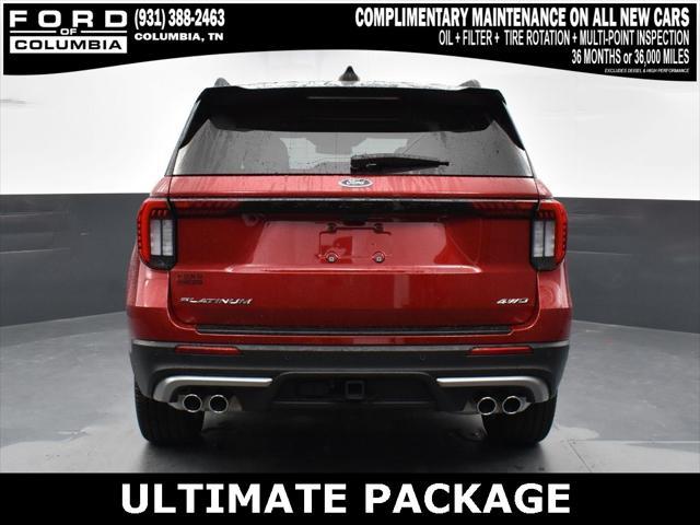new 2025 Ford Explorer car, priced at $63,300